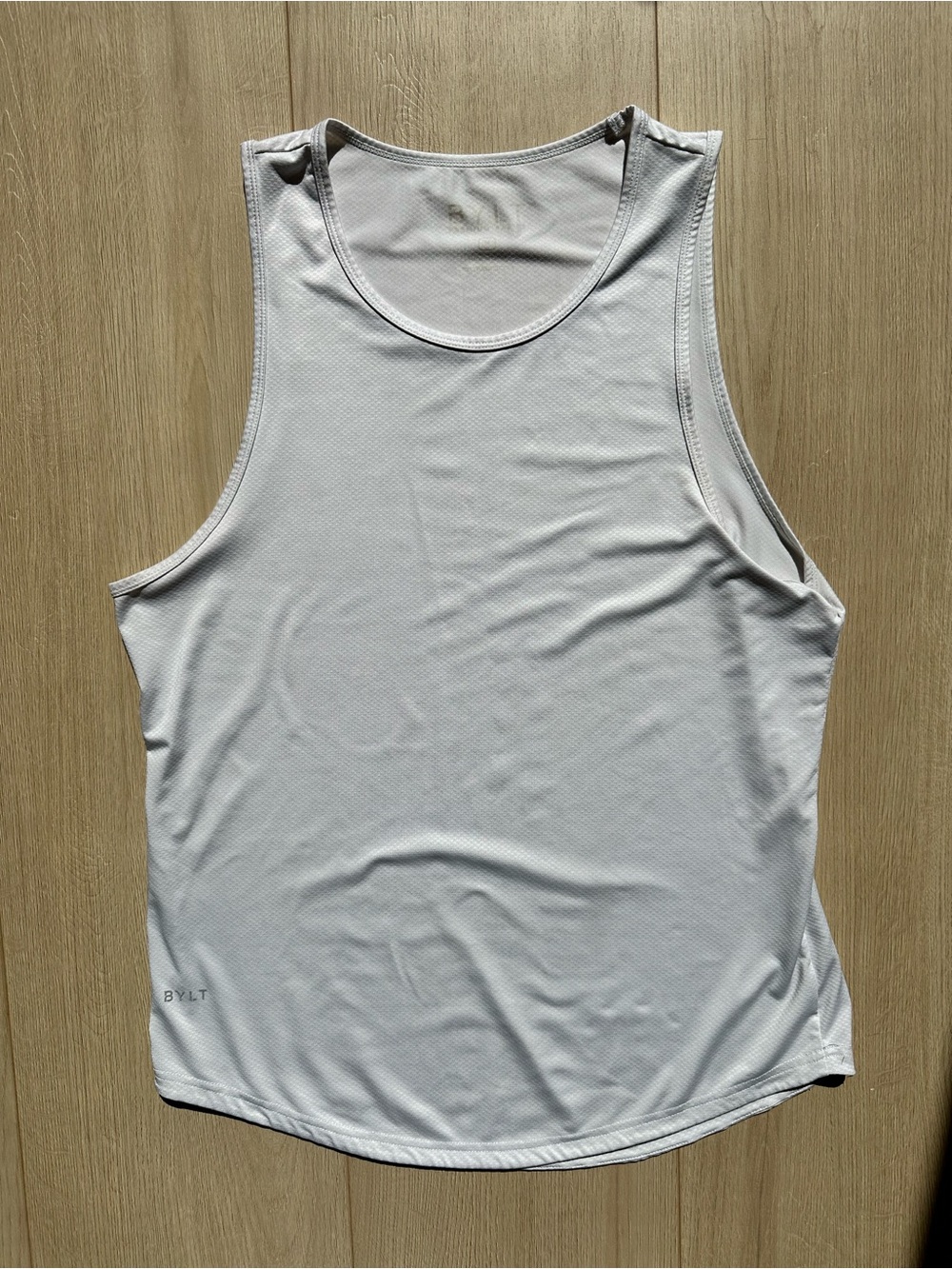 BYLT Lightweight Performance Tank — Pale Gray